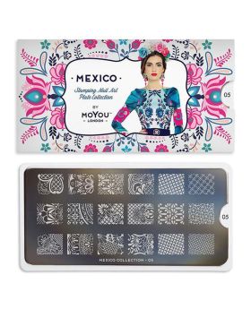 MoYou London Stamping Plate - Mexico 05