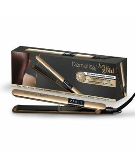 DEMELISS Kera-GOLD – Keratin-Infused Hair Straightener 