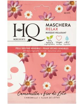 HQ Relax Sheet Face Mask with Chamomile and Lotus Flower