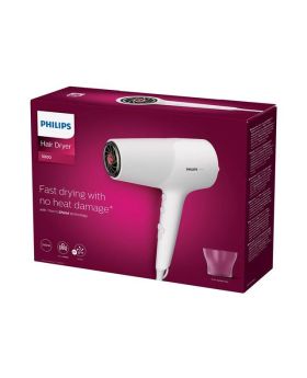 PHILIPS Hair dryer 2100W Series 5000 ThermoShield technology 5 heat and speed  - BHD500/00