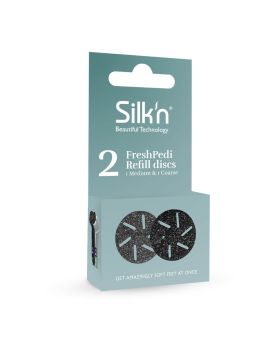 SILK'N FreshPedi Refill Discs - 1 Medium & 1 Coarse