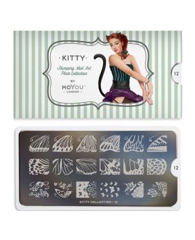 MoYou London Stamping Plate - Kitty12