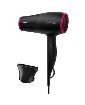 Hairdryer Philips Dry Care BHD029 / 00, 1600 W, 3 Temperature levels, 2 speeds, Ionizing, ThermoProtect setting, Black
