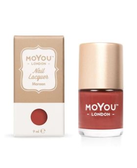 Лак за нокти и декорация Maroon - MoYou London